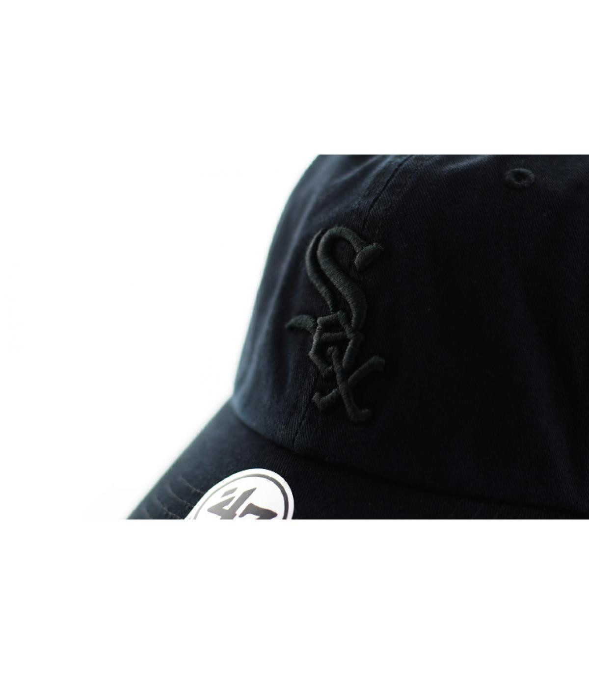 Sox black curve cap